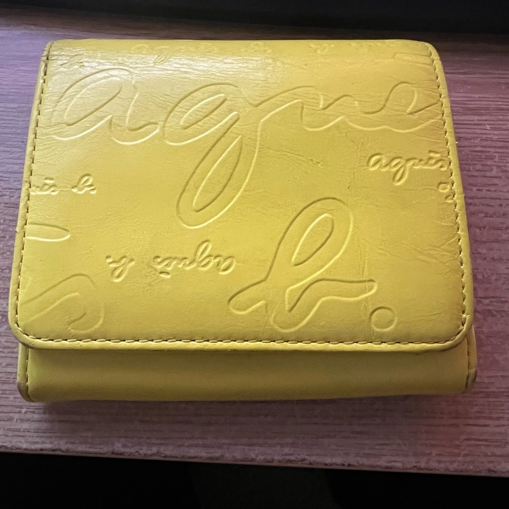 Agnes B. Vibrant Yellow Women's Wallet